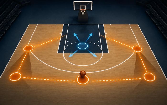 Article Image for Why Basketball Spacing Matters in Half-Court Offense